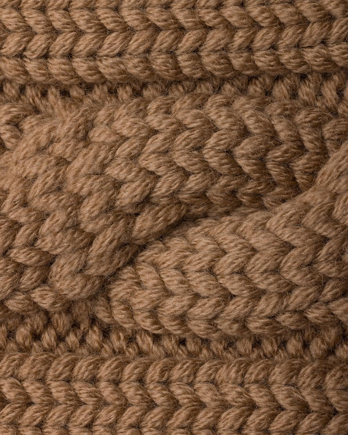 Cable Knit Wool Headband