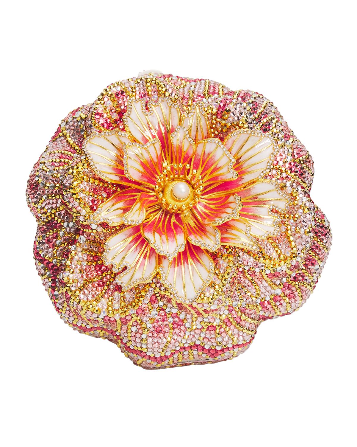 Magnolia Crystal Clutch Bag