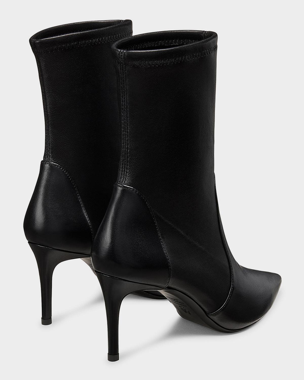 75mm Stuart Power Leather Booties